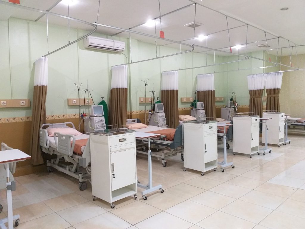 Ruang perawatan hemodialisa RS Bhayangkara Banjarmasin