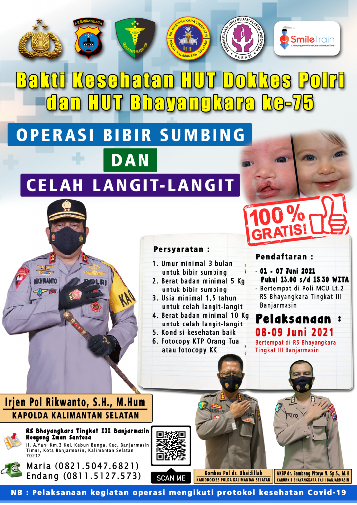 Bakti Kesehatan HUT Dokkes Polri dan HUT Bhayangkara Ke-75
